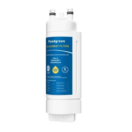 Floodgreen EDRARXD1 Water Filter Replacement Compatible Fridge Filter Universal Fit & Long Service Life